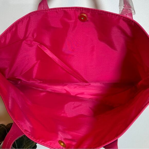 JUICY COUTURE® | Gold Badge TOTE | PINK/BLACK-Sequence | NEW - Picture 9 of 12